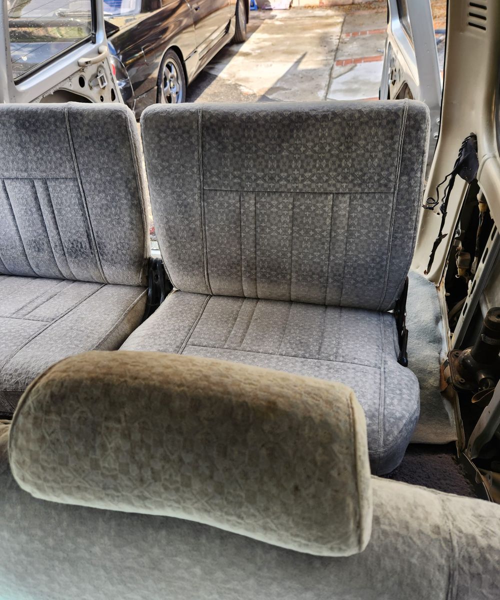 Rear seat interior