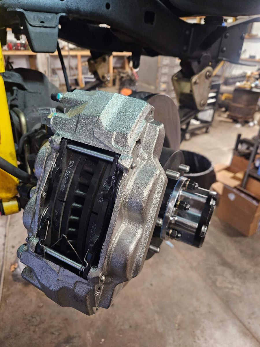 Brake caliper detail
