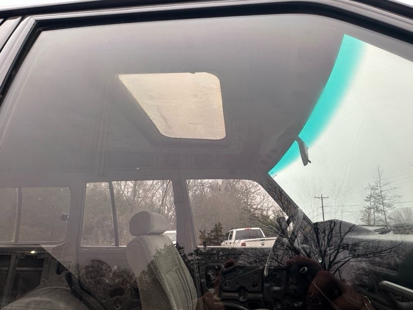 Glass sunroof from Japan installed by Crispin